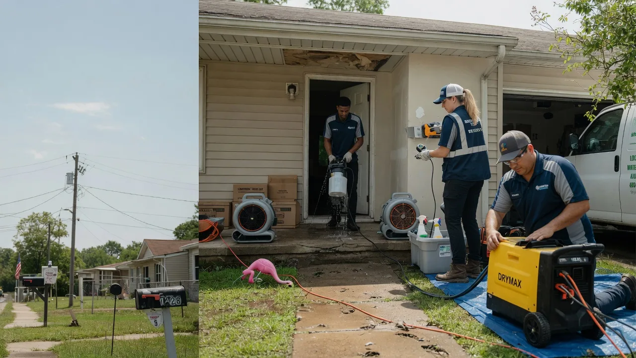 Storm Damage Water Removal in Dubois, IN near me
